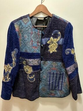 JULIA KIM Patchwork Jacket | Vintage